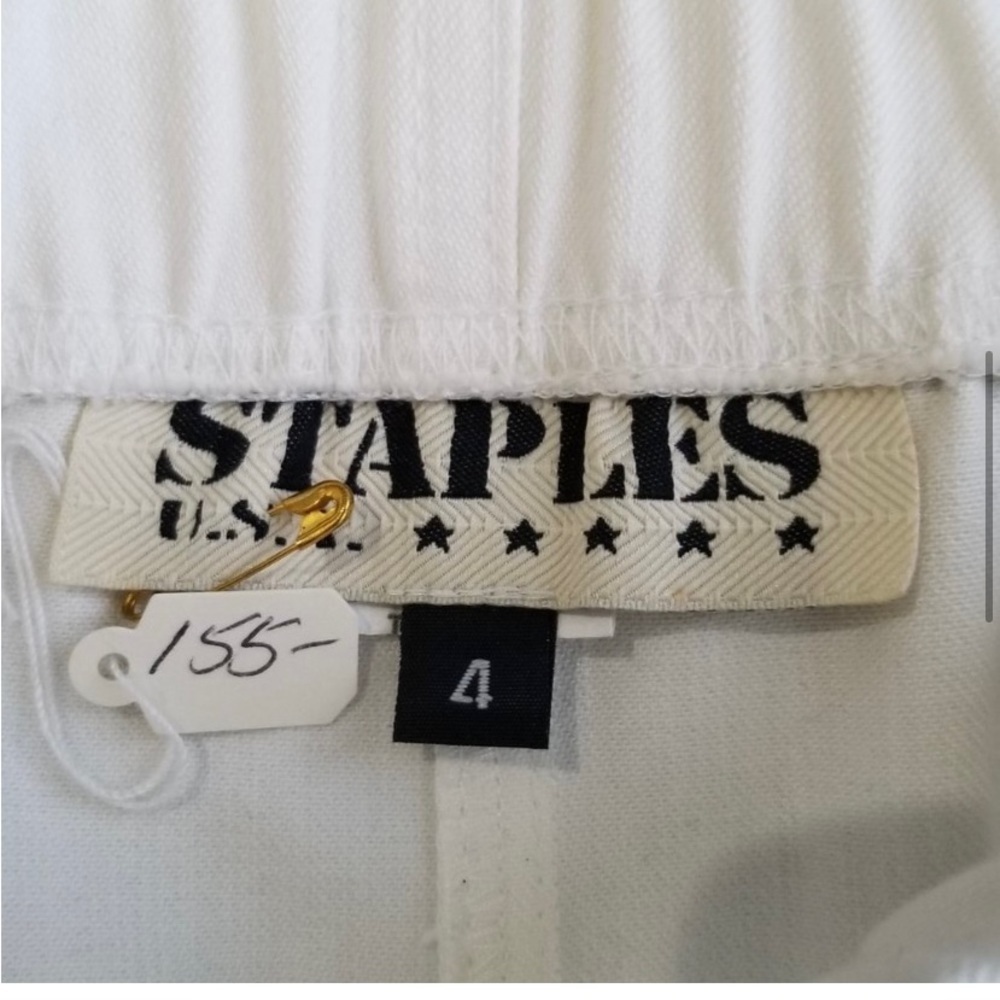 Staples USA White Pants Size 4 - Picture 11 of 13